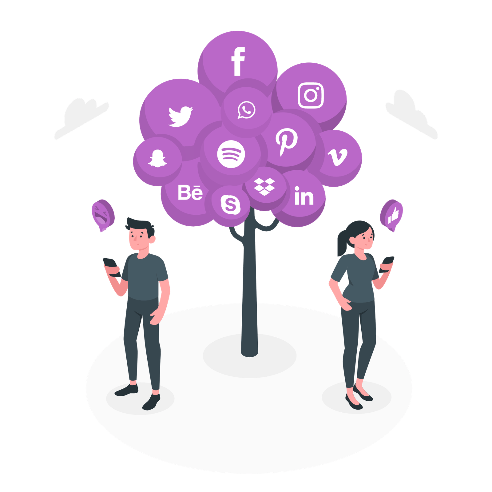 Social tree amico